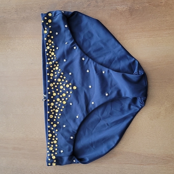 Navy Blue Dance Bottoms - Picture 1 of 4